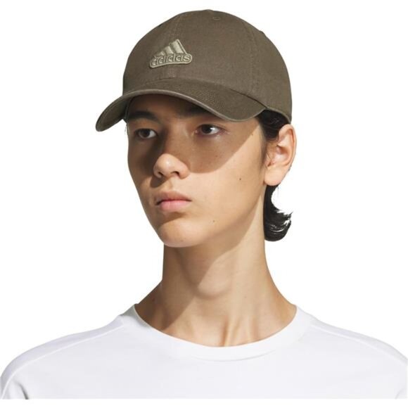 Mens Baseball Cap Cotton Strapback Adjustable Hat Six Panel Sport Logo Outdoor - Picture 5 of 6